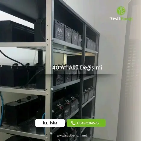 40 Ah Akü Değişimi