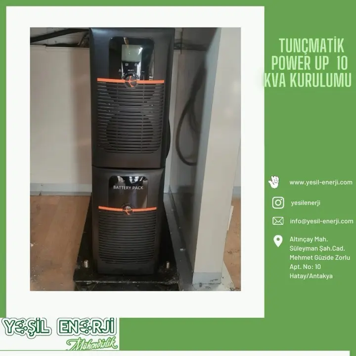Tunçmatik Power Up 10 kVA Servis