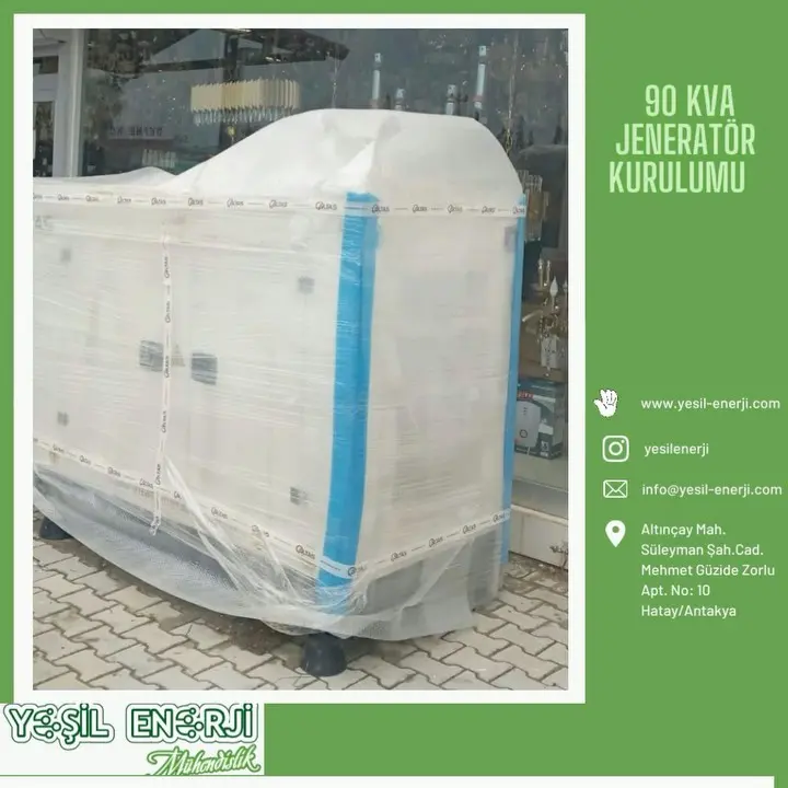 90 kVA Jeneratör Kurulumu
